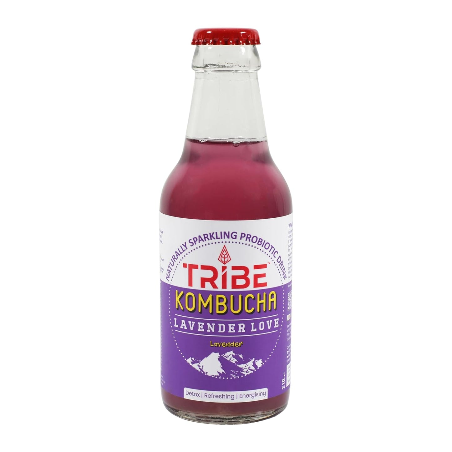 Tribe Kombucha Naturally Sparkling Classic & Lavender Probiotic Super Drink , 330ML