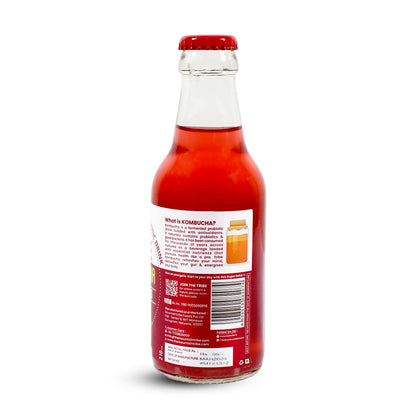 Tribe Kombucha Hibiscus 7 Days - Weight Management - Detox - Antioxidant  Gluten free  Pack of 7 210 ML