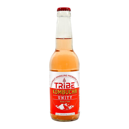 Tribe Kombucha Naturally Sparkling Herbal Unity, Lavender & Gingerade Probiotic Super Drink, 330ML